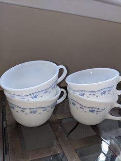 Pyrex corning ware cups