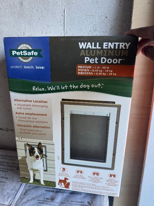 Medium Aluminum Pet Door