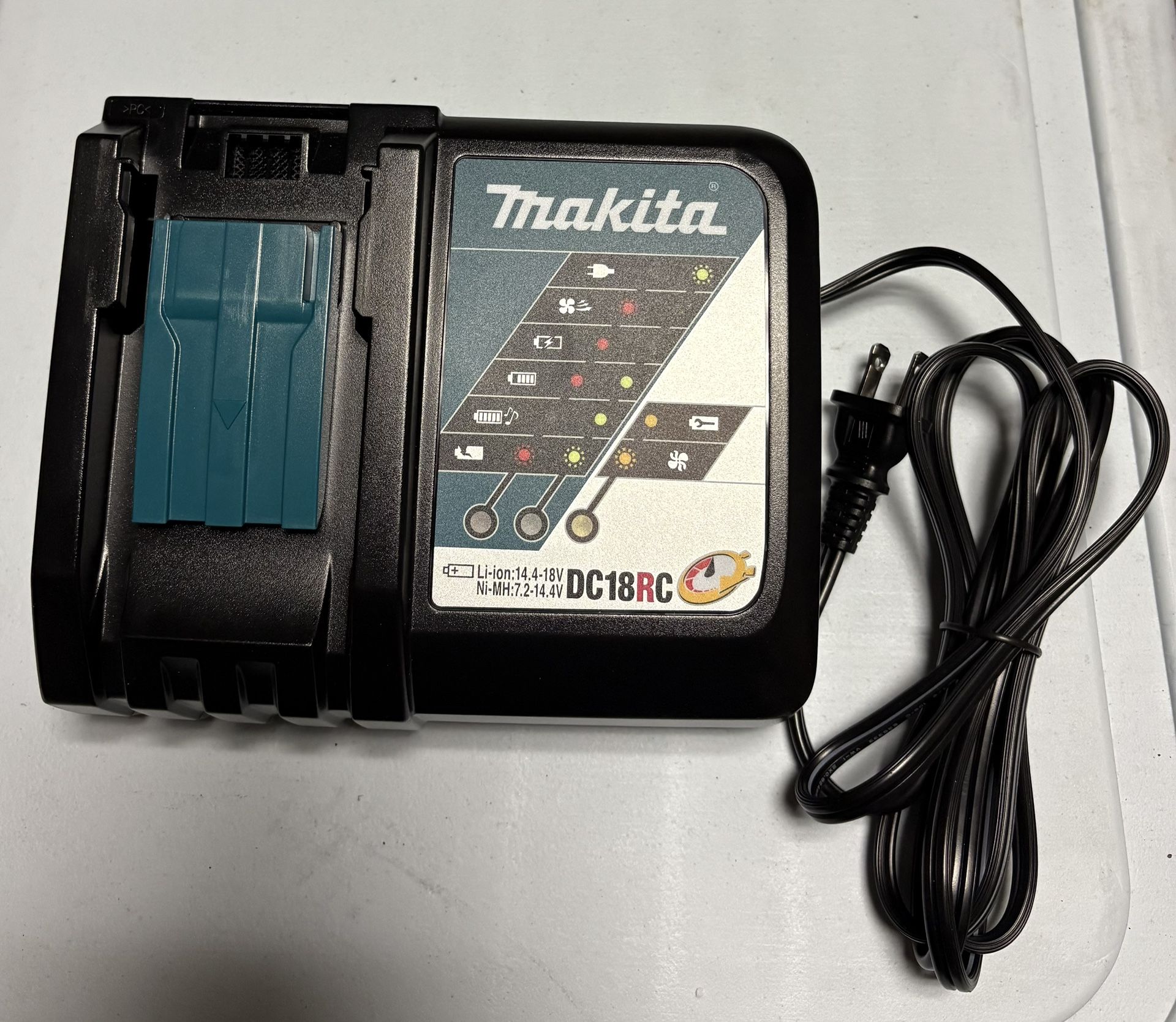 Makita DC18RC 18V LXT® Lithium-Ion Rapid Optimum Charger