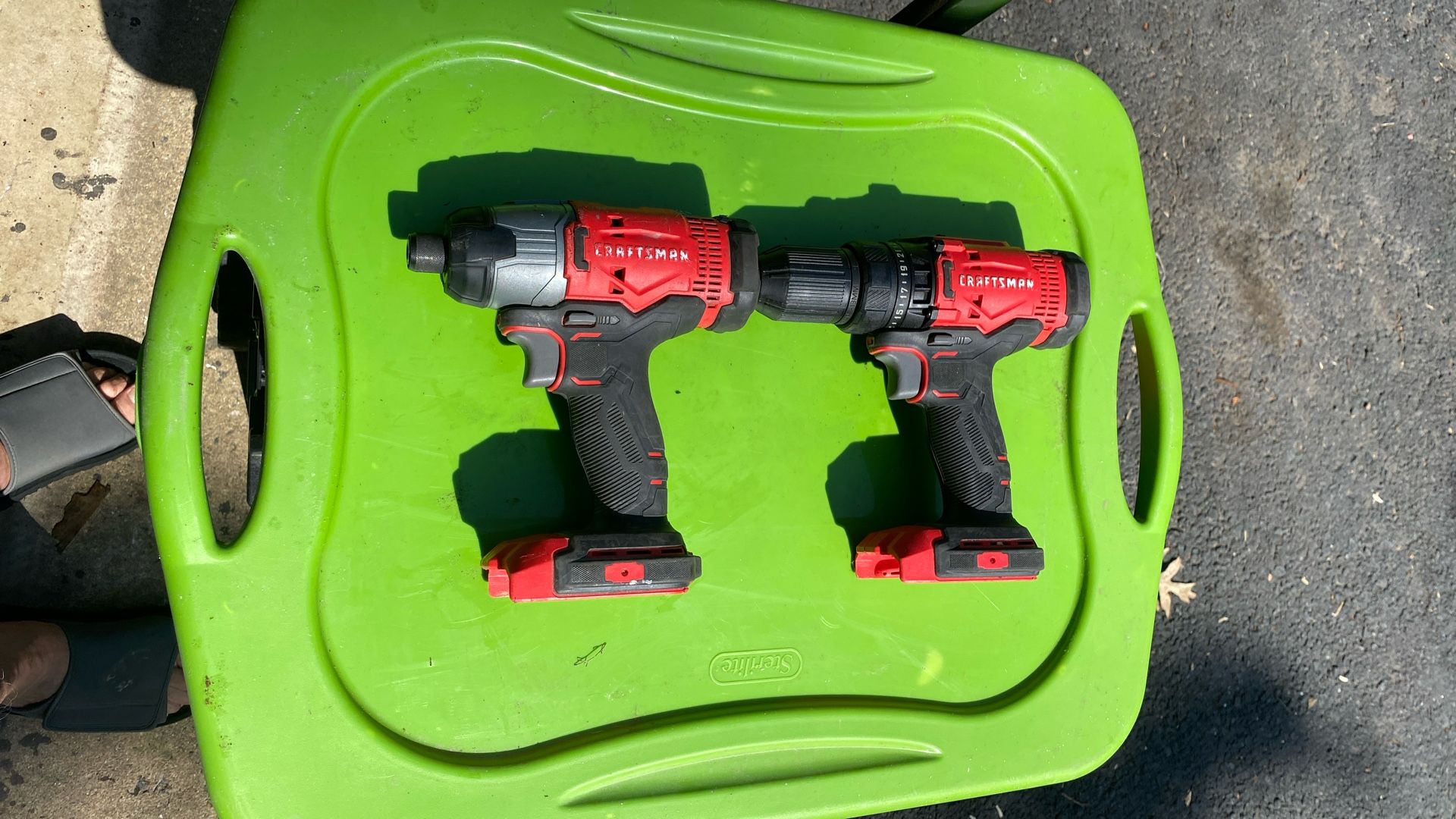 Craftsman Two Drills Tools Only