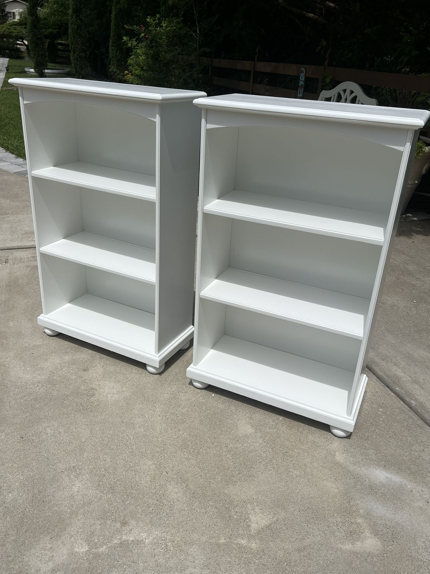 REFINISHED Pottery Barn book shelf $399 for both CAN DELIVER!