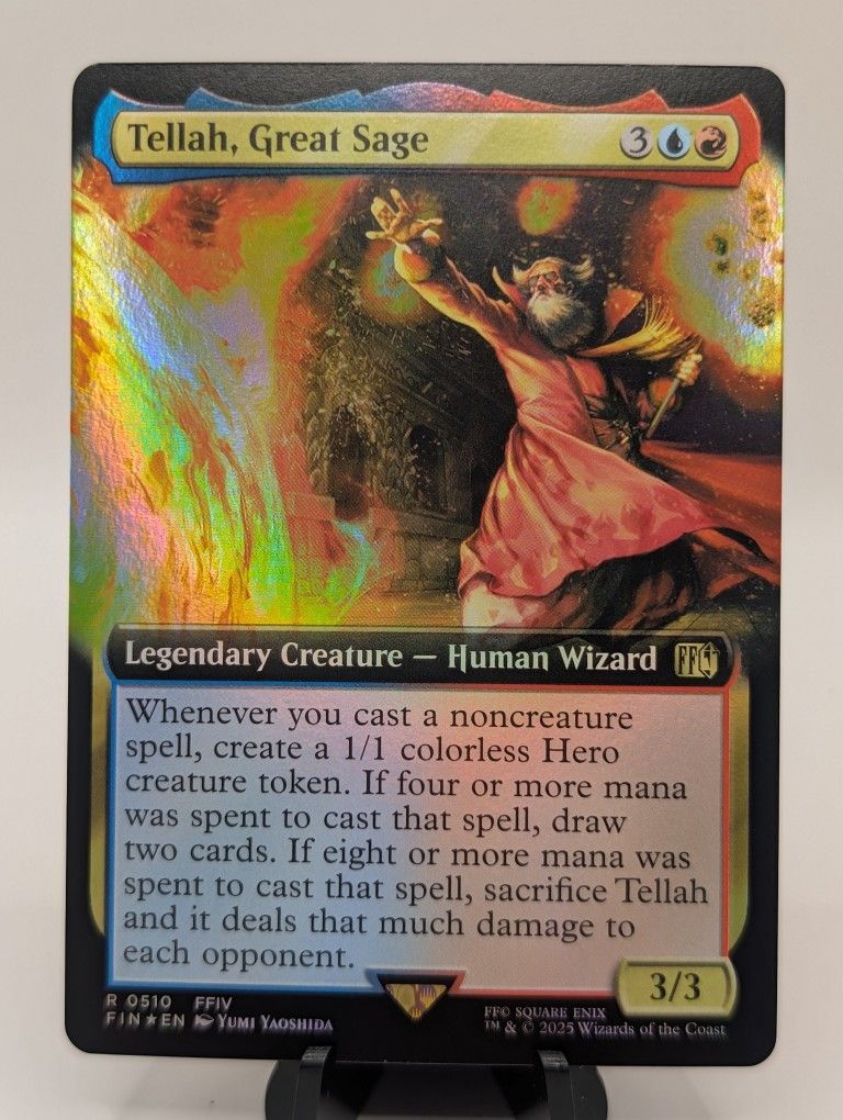 Tellah, Great Sage (Extended Art) Magic: