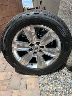 20” OEM Wheels F150 w/General Grabber AT Tires