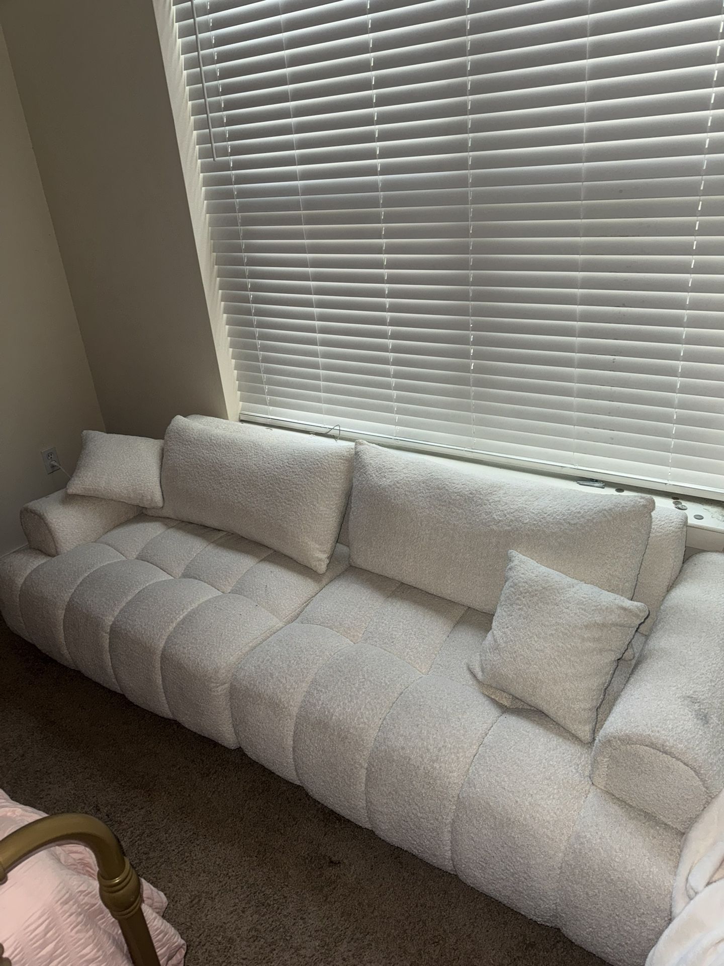 White:cream Sofa For Sale