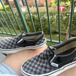 Boys Slip On Vans Size 3 