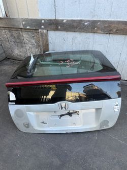 2010 - 2011 Honda Insight Trunk Lid Tailgate Silver Tag# 9347
