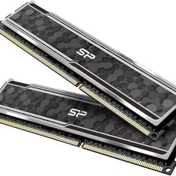 Silicon Power Value Gaming DDR4 RAM 16GB (2x8GB) 3200MHz (PC4 25600) 288-pin CL16 1.35V UDIMM Desktop Memory Module SP016GXLZU320BDAJ5