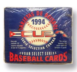 Unopened Box 1994 Cuban Select Series