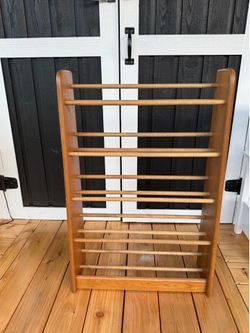 Wooden Storage Rack