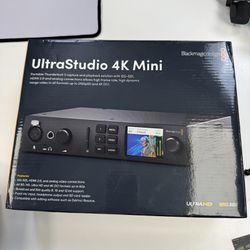 Blackmagic Design Ultrastudio 4k Mini (thunderbolt 3)