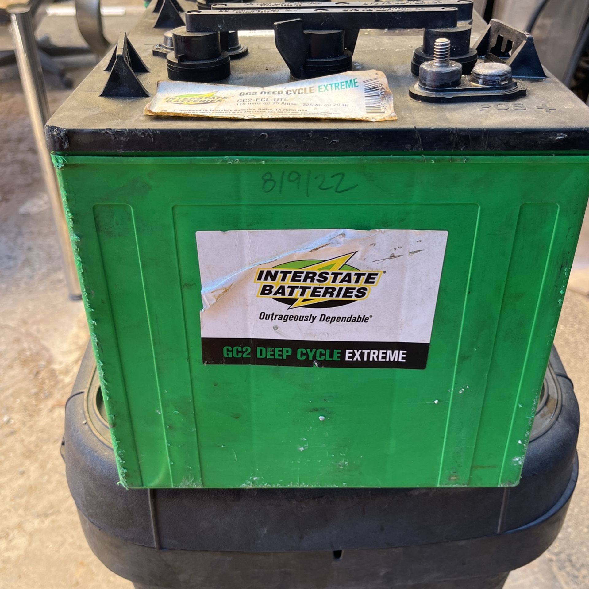 I Interstate  6 Volt Deep Cycle Batteries. Four Available 300$