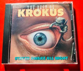 The Best of Krokus Stayed Awake all Night Cd VG
