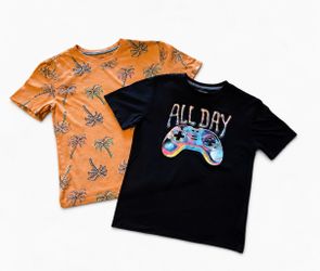 Back to school! Two boys shirts for $4 size 10/12