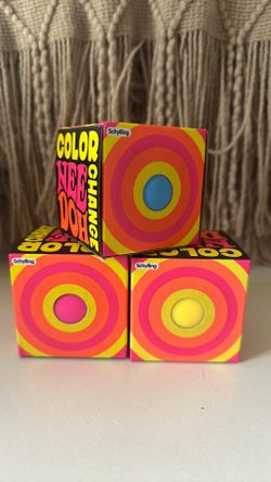 Set of 3 Authentic NeeDoh Color Change