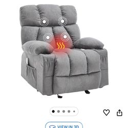 Recliner Chair With Massage And Heat 