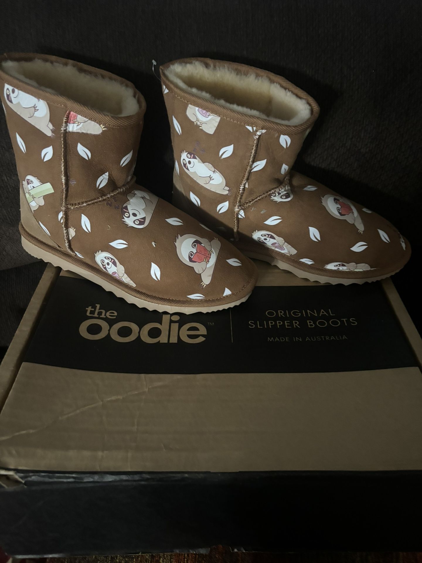 Boots With Sloths On Them