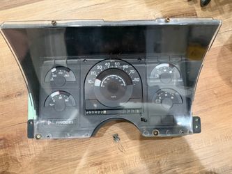 1990 Chevrolet Silverado 1500 cluster