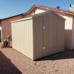 8x10 Storage Sheds Installed On Site In One Day $1895