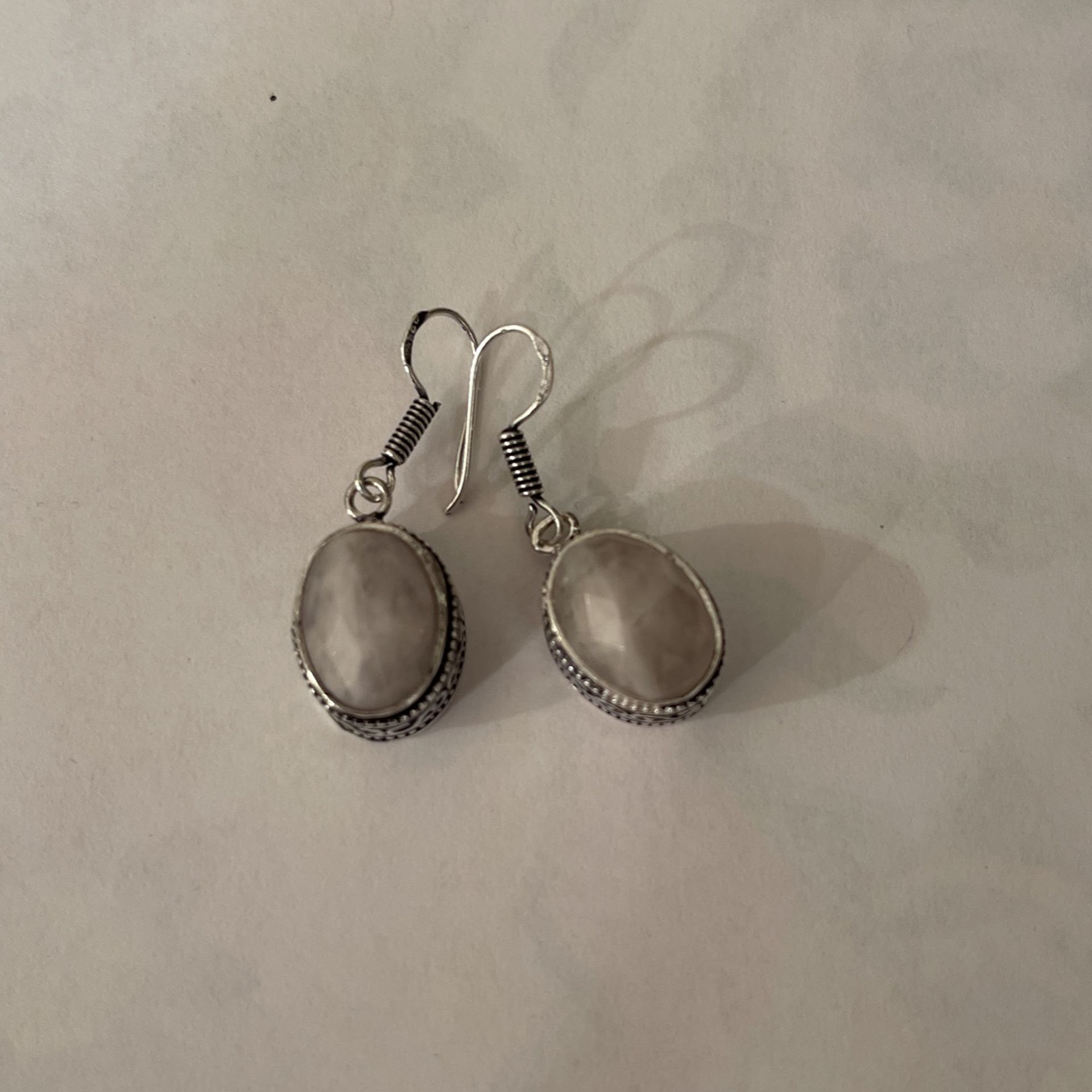 Moonstone Dangle Earrings 