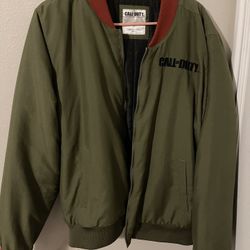 Men’s Call of Duty Bomber Jacket "Know Your Enemy" Size XL