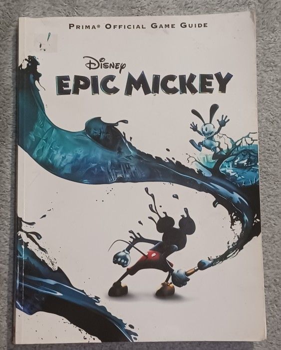 Disney Game Guide Epic Monkey Prima Offical Book Clues Stratagey Paperback Used