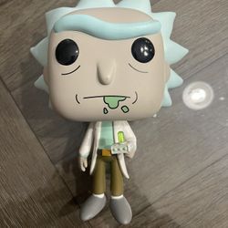 Dunno Pop! Rick With Portal Gun 10” GameStop Exclusive 665