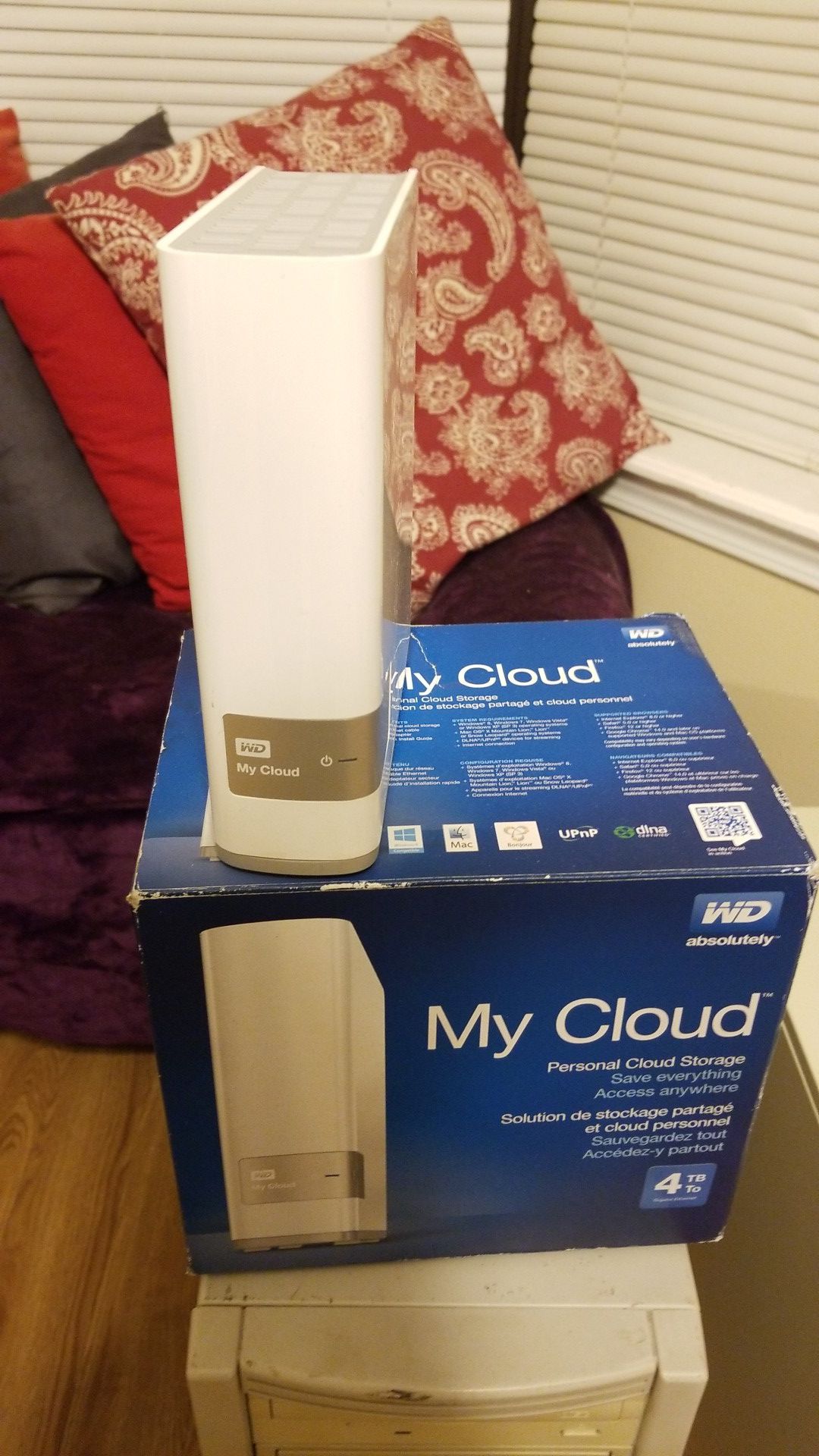 My Cloud 4TB cloud storage