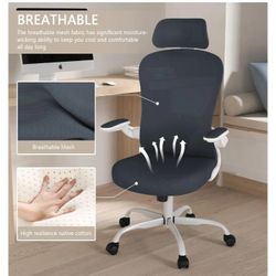 💺 Dark Grey Office Chair Ergonomic 