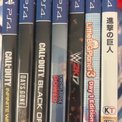 Ps4 Game Lot 