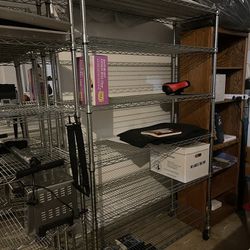 4x6 Metal Garage Shelves With Casters