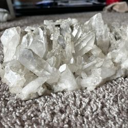 Large Quartz Crystal Cluster 