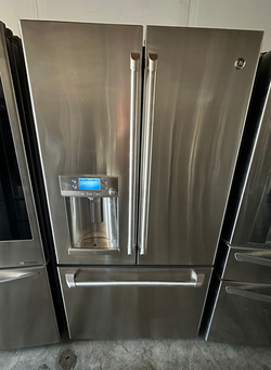 GE Stainless Steel French Door Fridge with Water Dispenser