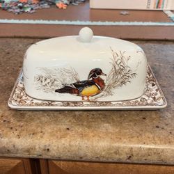 Williams Sonoma Plymouth Butter Dish