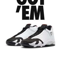 Jordan 14 Retro Black Toe (2024)