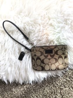 Coach wristlet