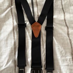 Suspenders Black (By Dickies Perry)  (Edinburg)