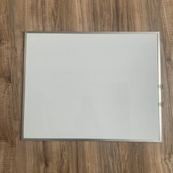 20in Dry Erase Whiteboard with marker holder