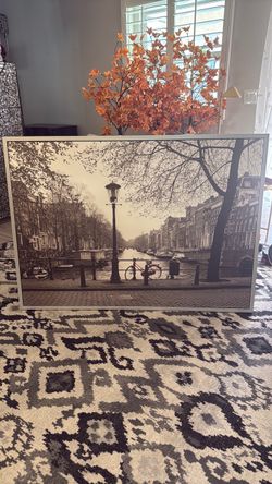 Amsterdam canal painting