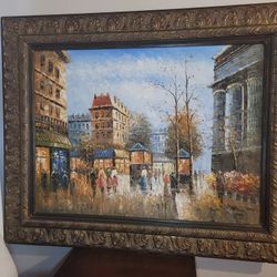 Paris Street Scene 