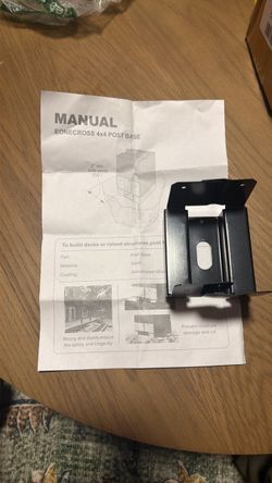 Eonecross 4x4 Post Base Steel Bracket