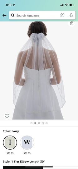 Elbow Length Veil