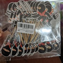 Ninja Cupcake Toppers 