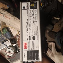 Mean Well 240 Watt LED Driver 12V IP65 (HLG-240H-12A)

