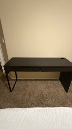 Black IKEA Desk