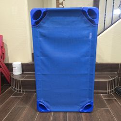 ECR4KIDS BLUE TODDLER COTS