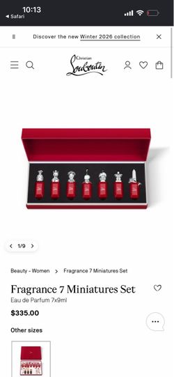 Christian Louboutin Fragrance 7 Miniatures Set