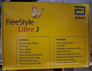 Abbott FreeStyle Libre 3 Reader Kit + 1 pack censor