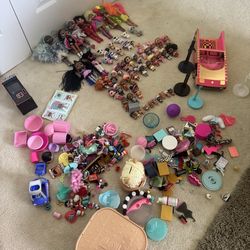 LOL doll lot and accessories