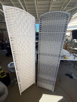 4 panel room dividers - 2 options