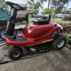 Working Craftsman Lawnmower and Mortar Mixer